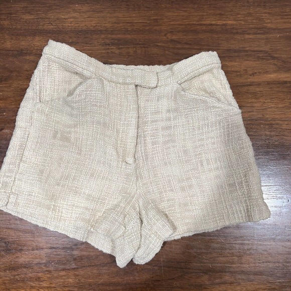 Tucker Shorts Women Small P Ivory Knit - Picture 1 of 14